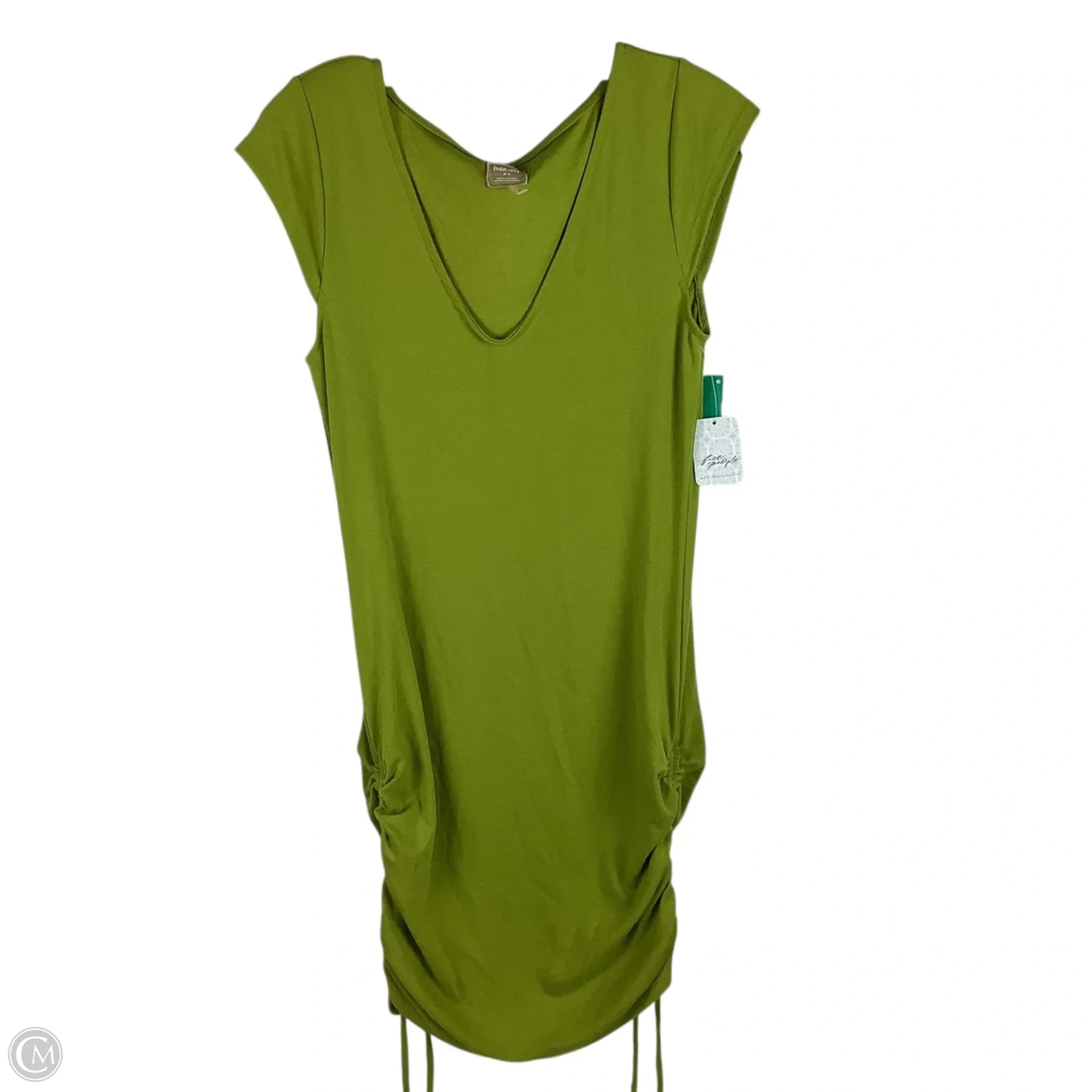 Dress Casual Short By Anthropologie In Green, Size: M