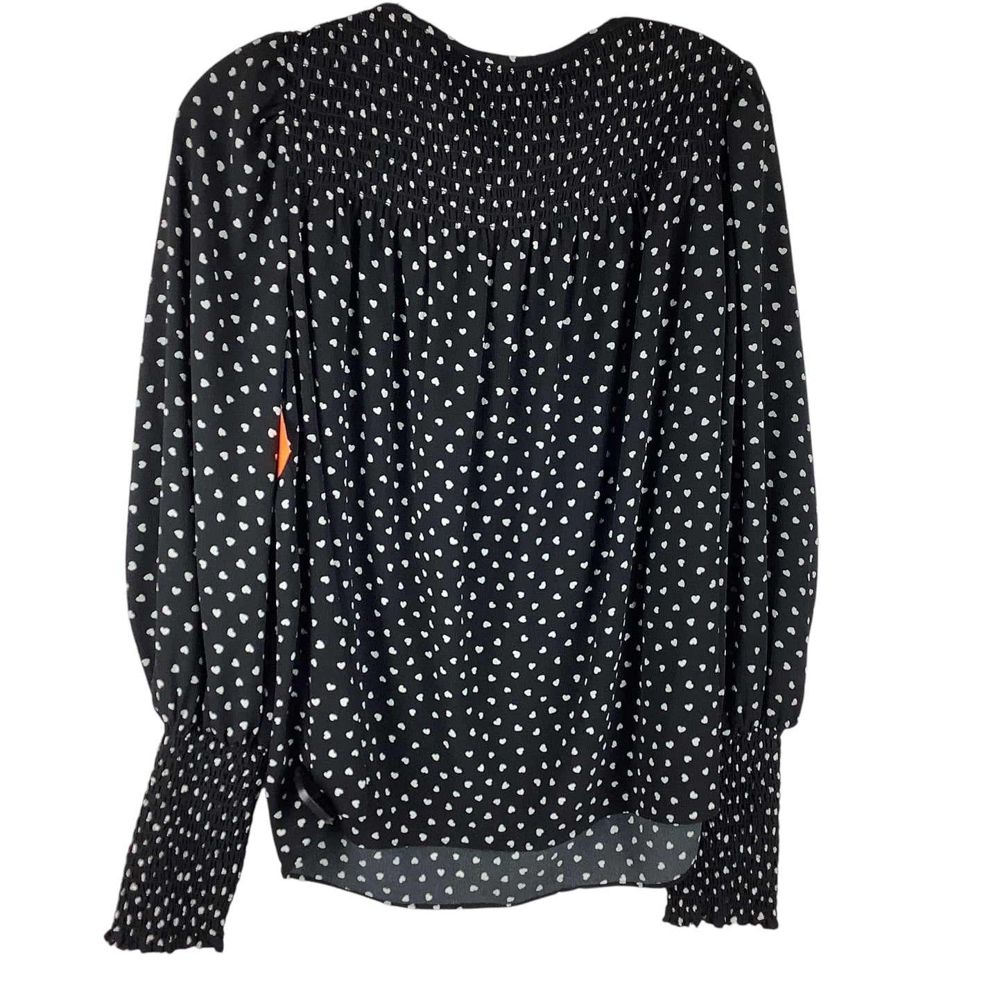 Top Long Sleeve Designer By Kate Spade In Black, Size: M