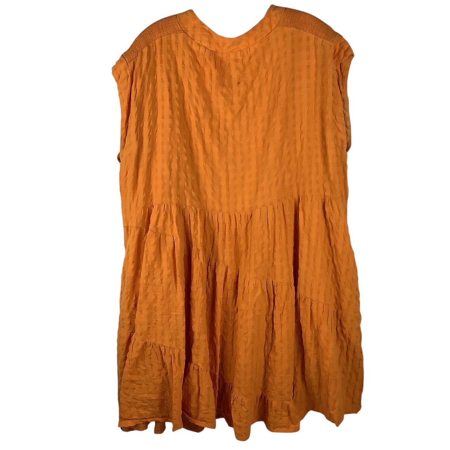 Dress Casual Short By Maeve In Orange, Size: 1x