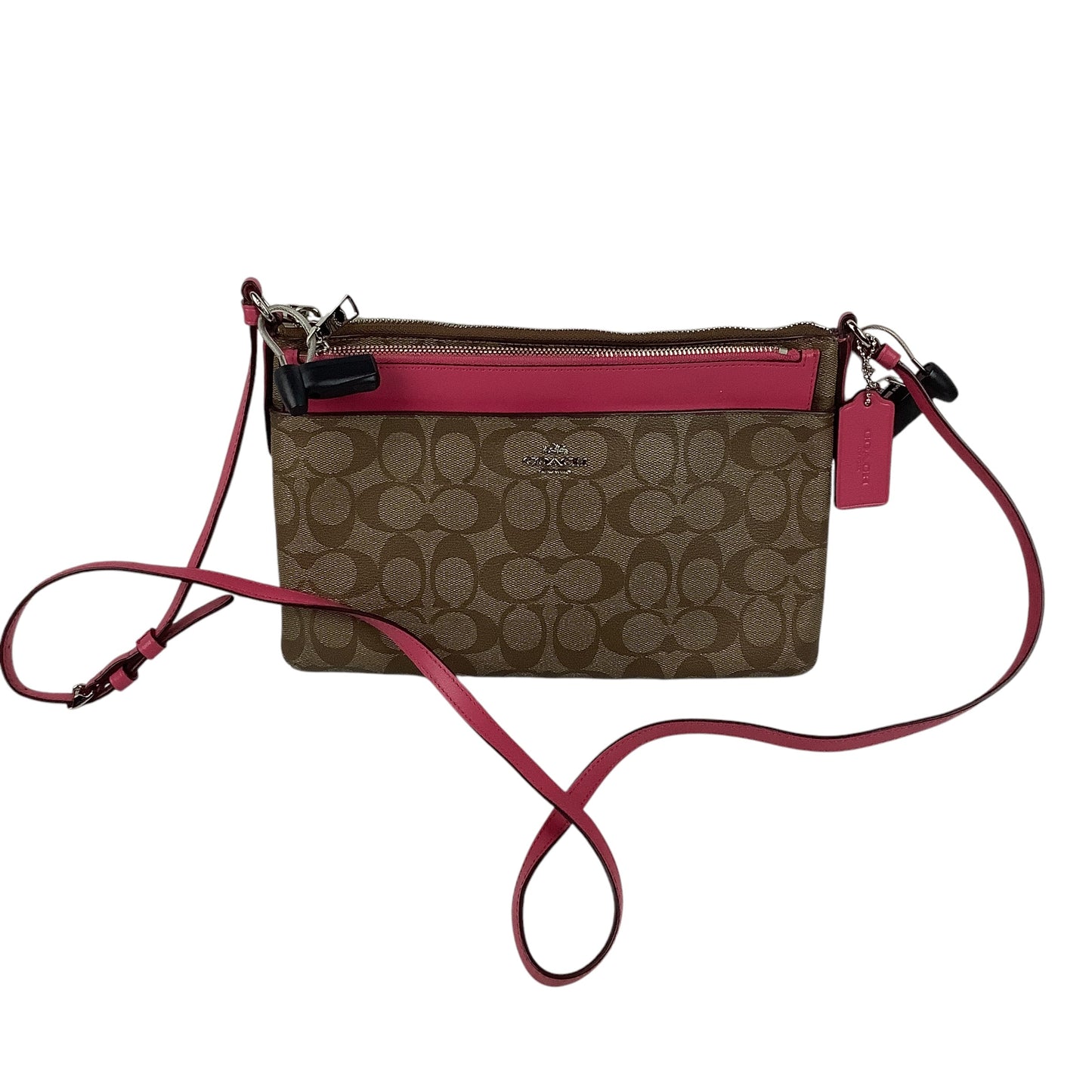 Crossbody Designer By Coach, Size: Medium