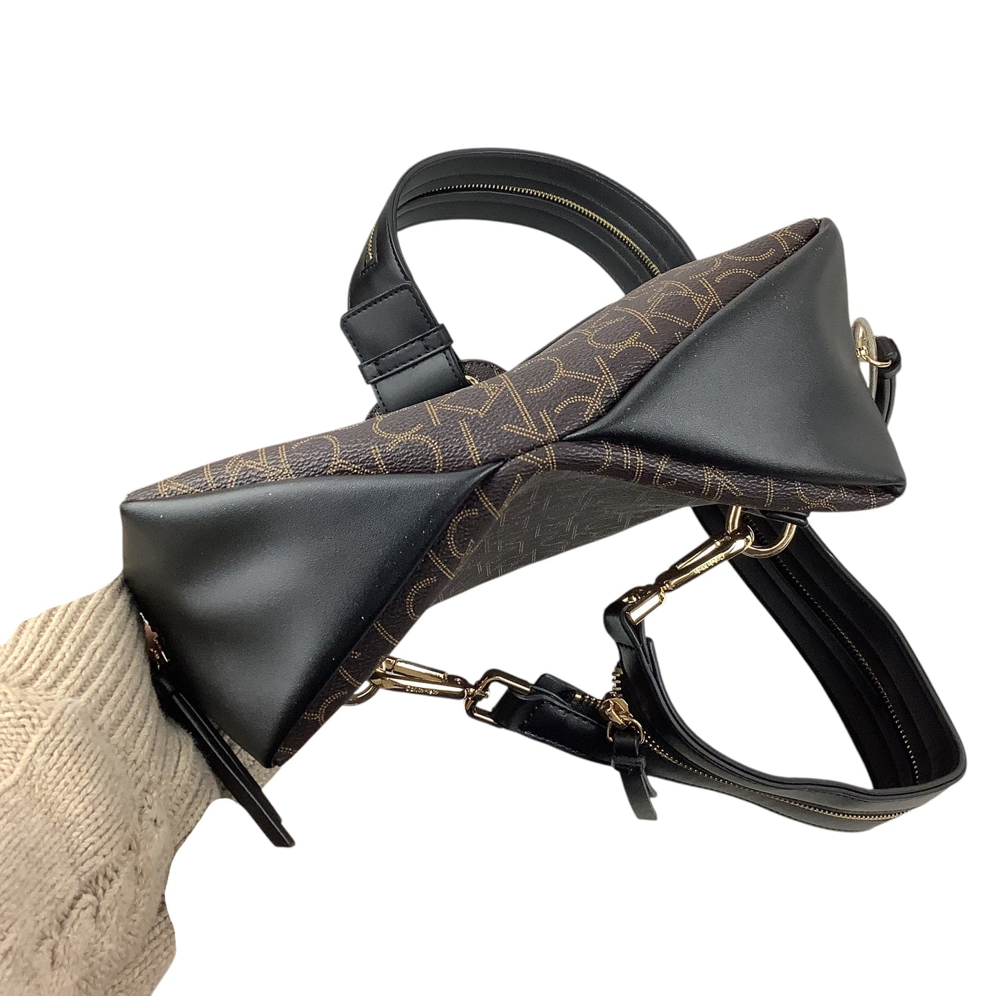 Crossbody/Backpack By Calvin Klein, Size: Large