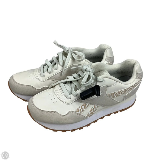 Shoes Athletic By Reebok In Cream, Size: 8