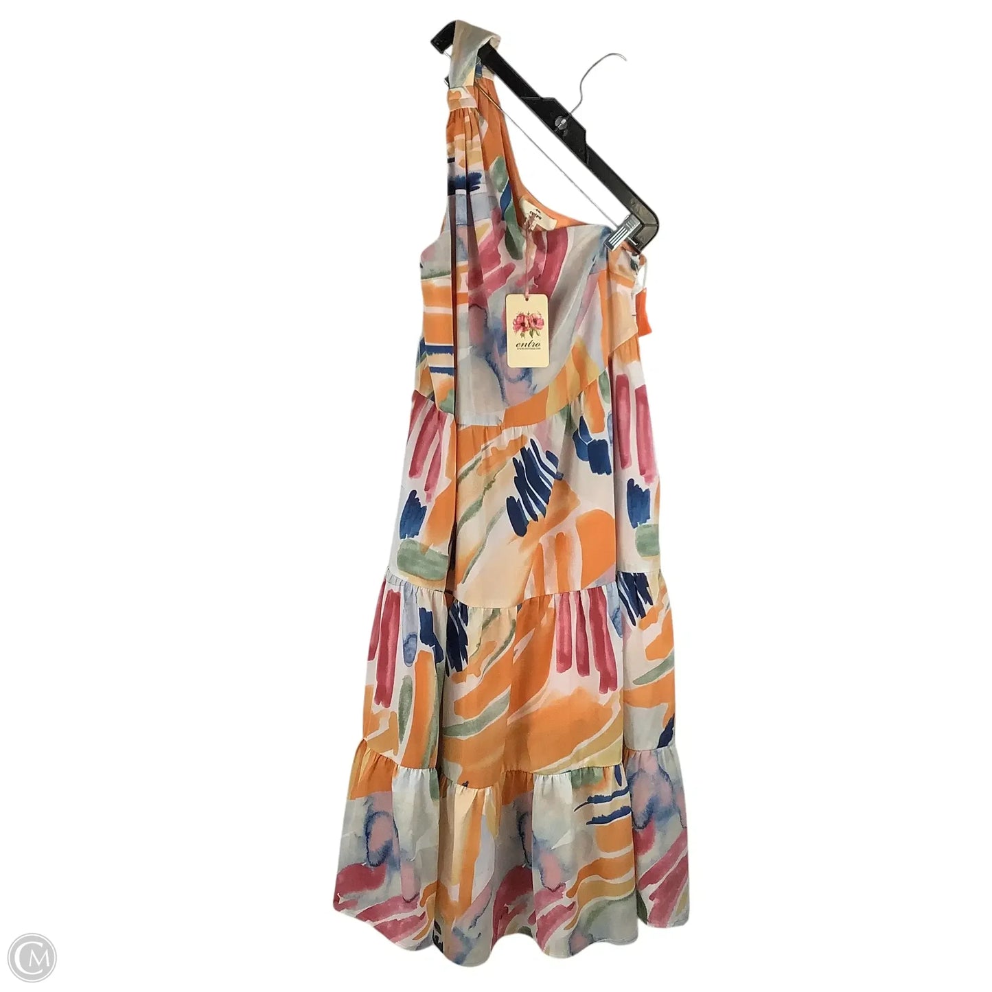 Dress Casual Midi By Entro In Multi-colored, Size: L