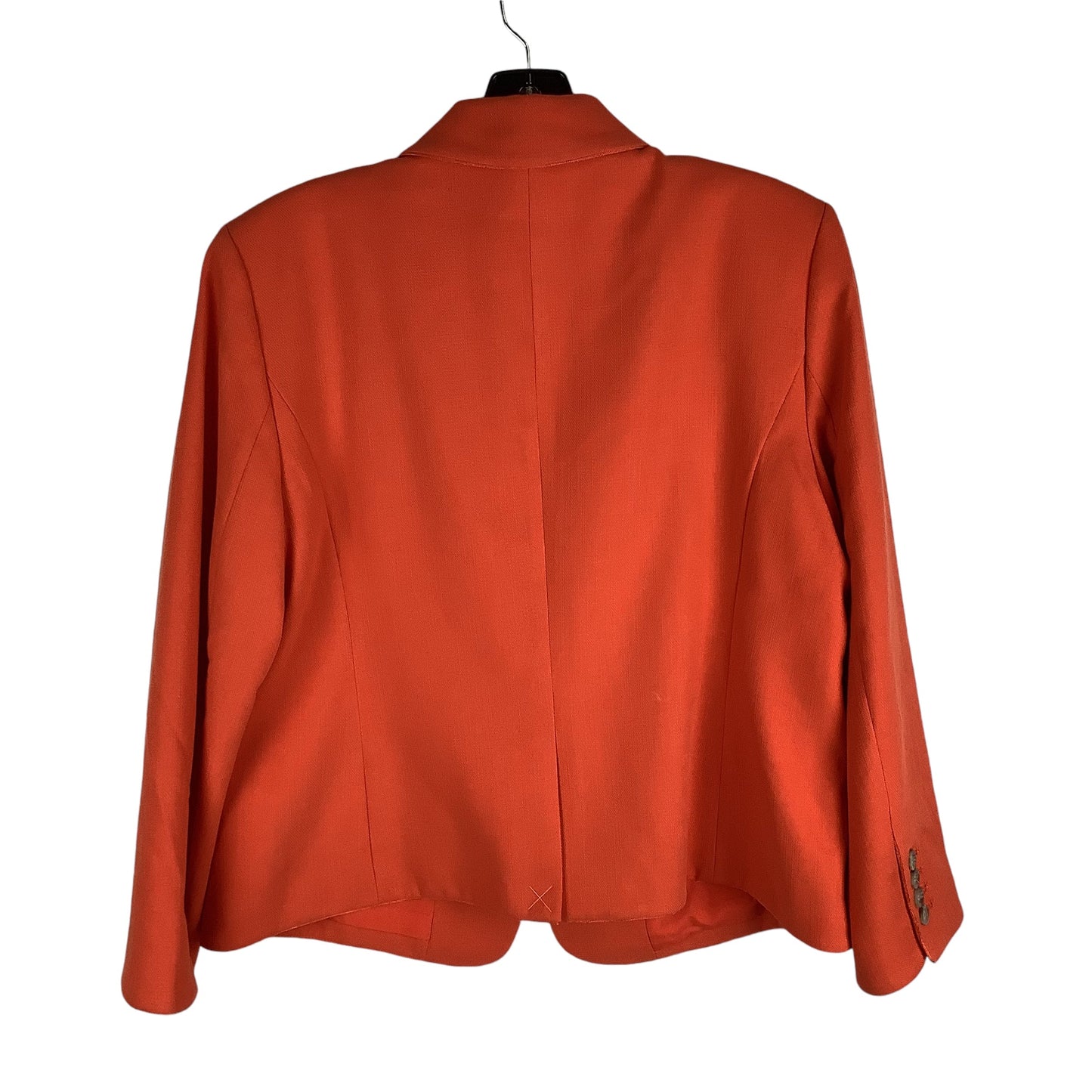 Blazer By Ann Taylor In Orange, Size: 14