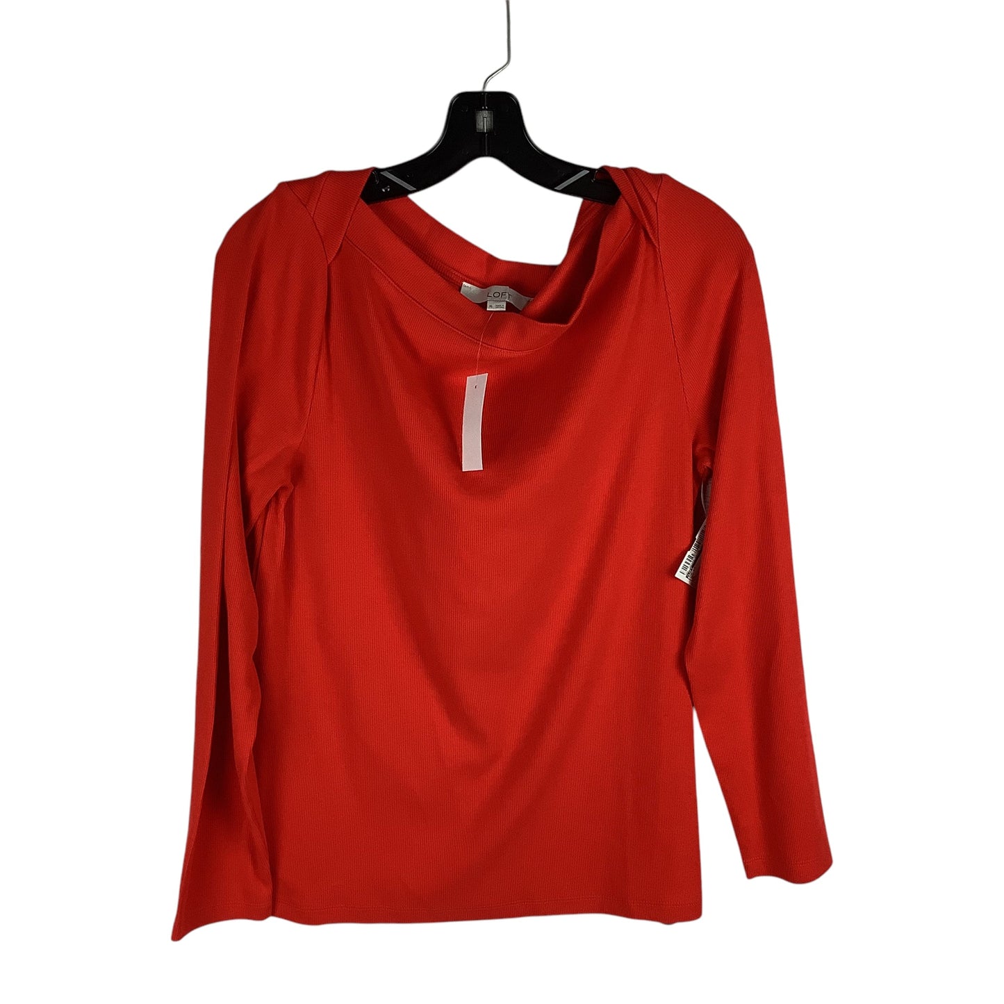 Top Long Sleeve By Loft In Red, Size: Xl