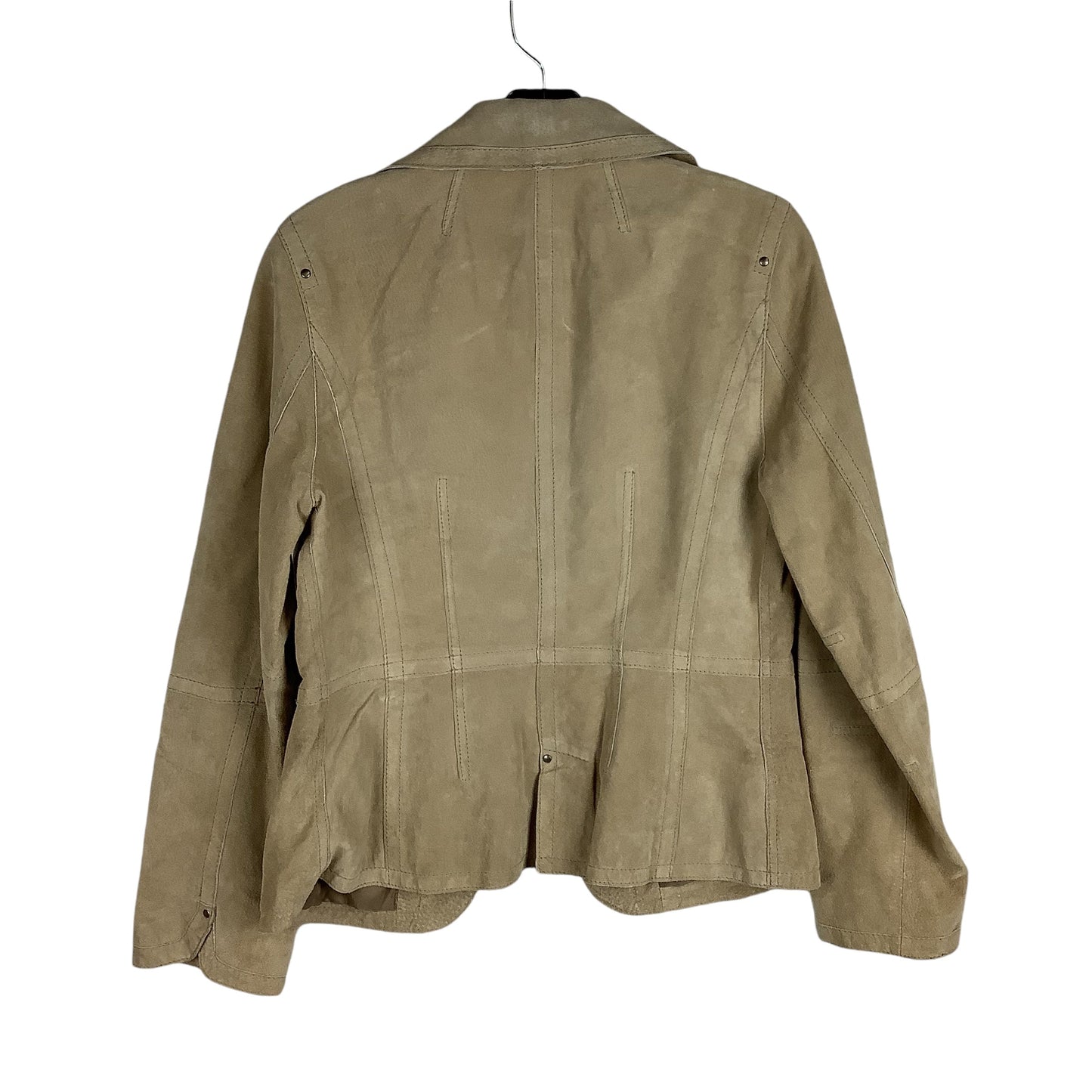 Jacket Designer By Bernardo In Tan, Size: S