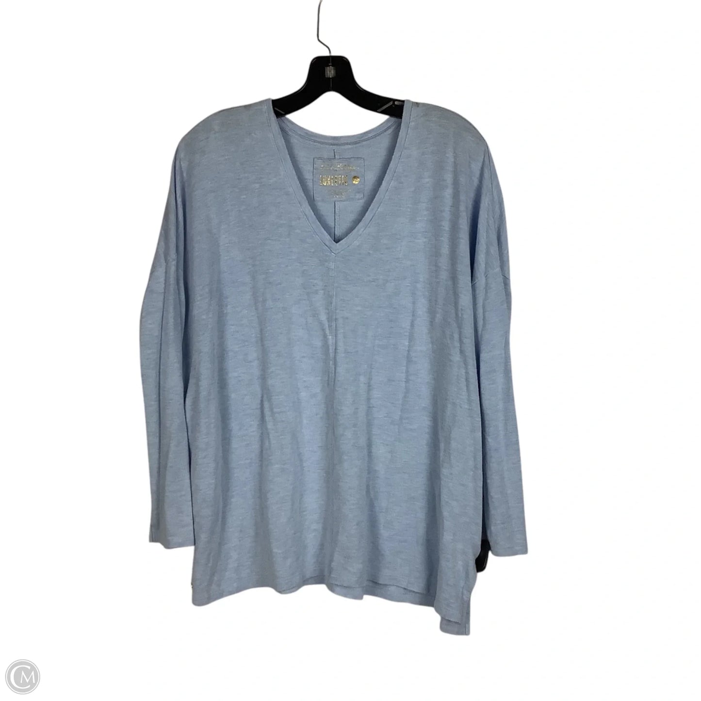 Top Long Sleeve Designer By Lilly Pulitzer In Blue, Size: Xs