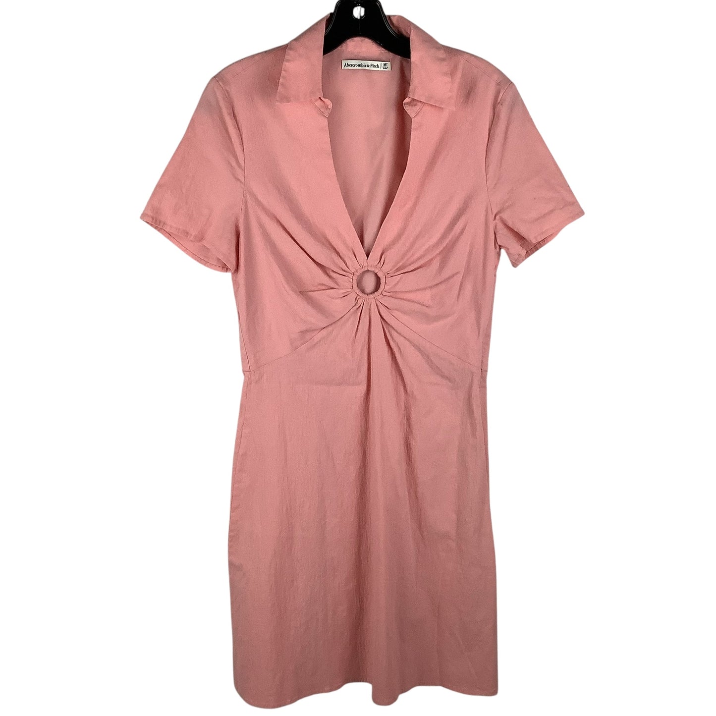 Dress Casual Short By Abercrombie And Fitch In Pink, Size: M Tall