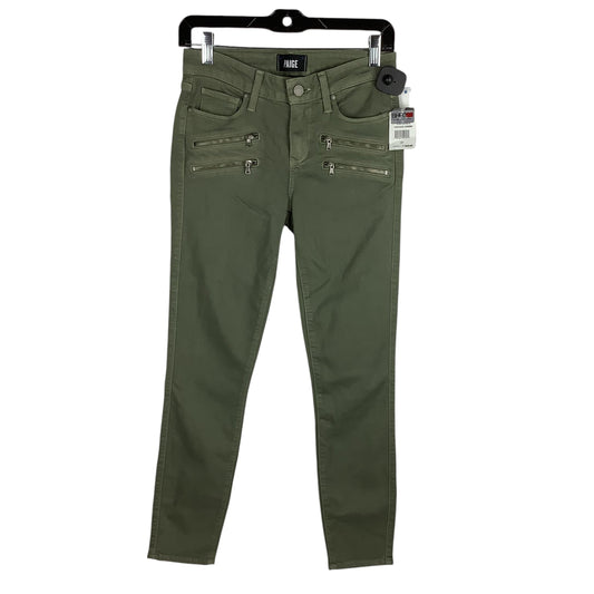 Pants Designer By Paige In Green, Size: 4 (27)