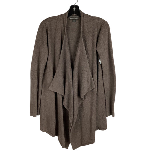 Sweater Cardigan By Barefoot Dreams In Brown, Size: S/M