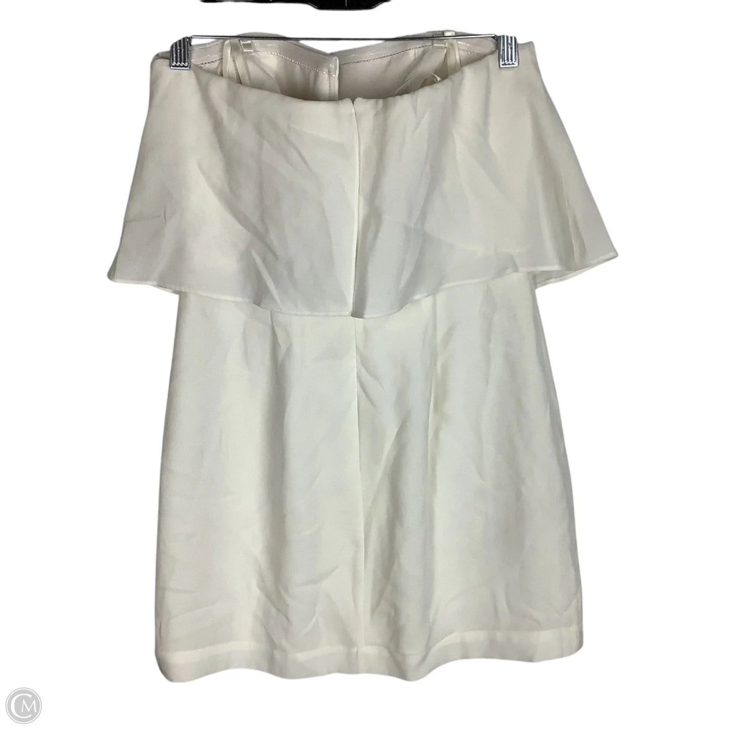 Dress Casual Short By Bcbgmaxazria In White, Size: S