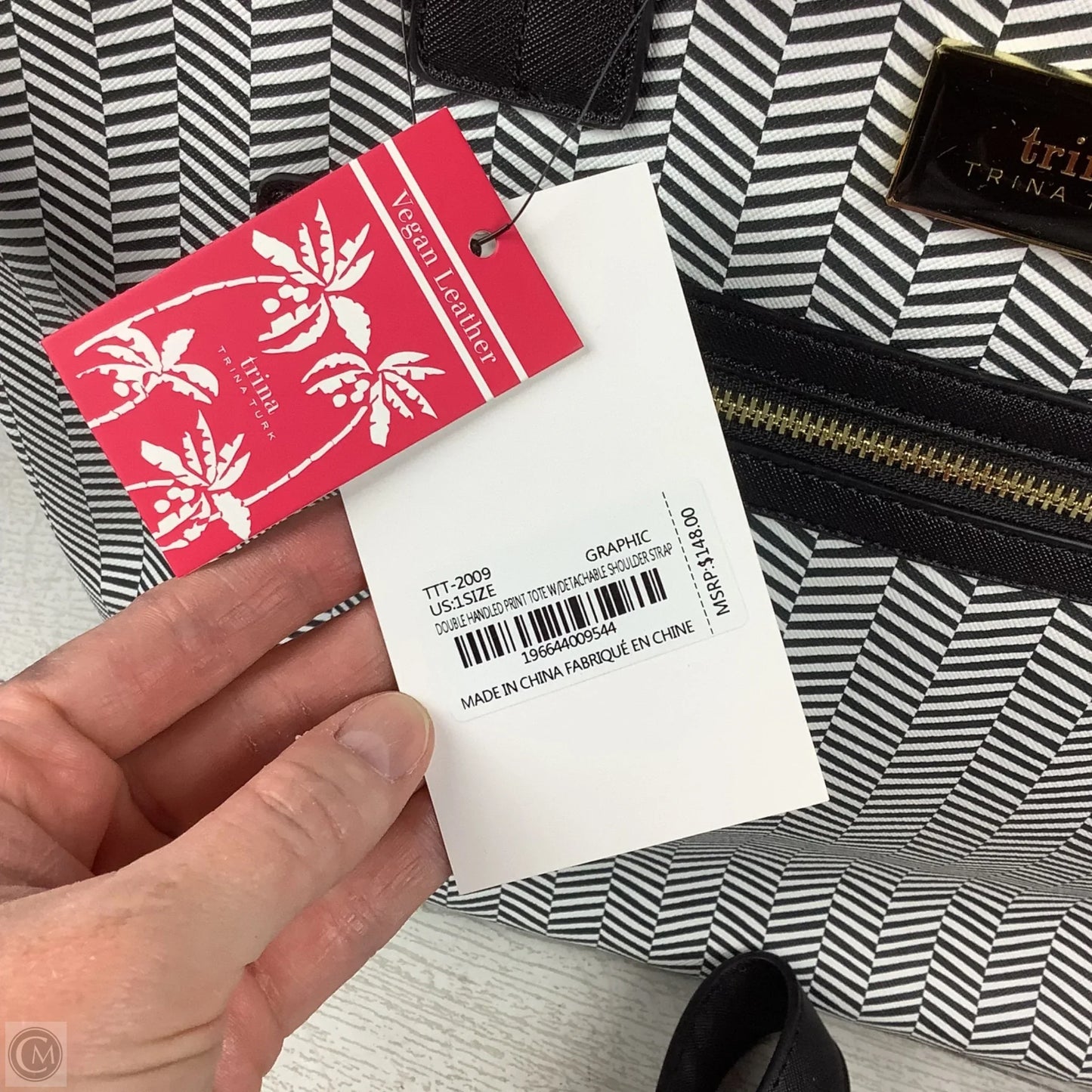 Handbag By Trina Turk, Size: Large