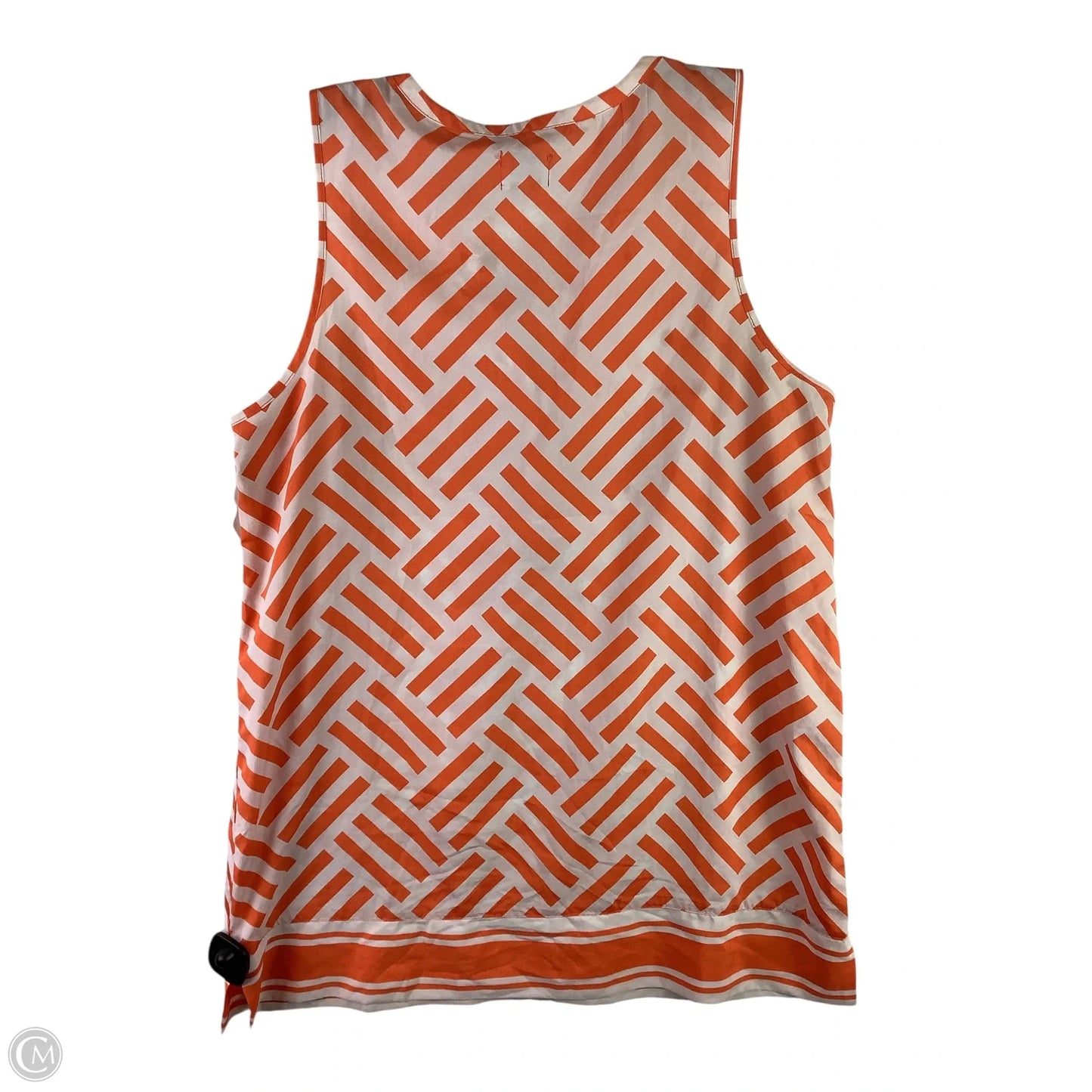 Top Sleeveless By Mudpie In Orange, Size: L