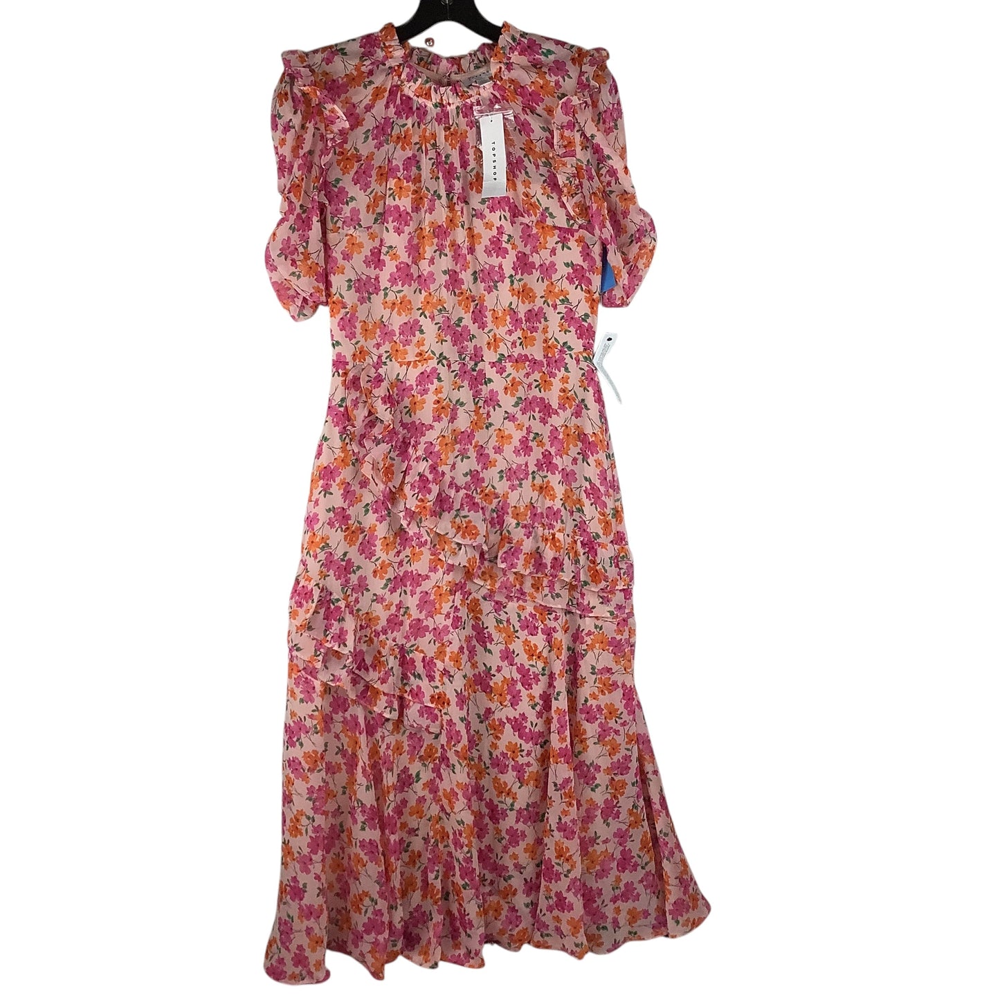 Dress Casual Maxi By Top Shop In Floral Print, Size: S