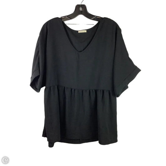Top Short Sleeve By Jodifl In Black