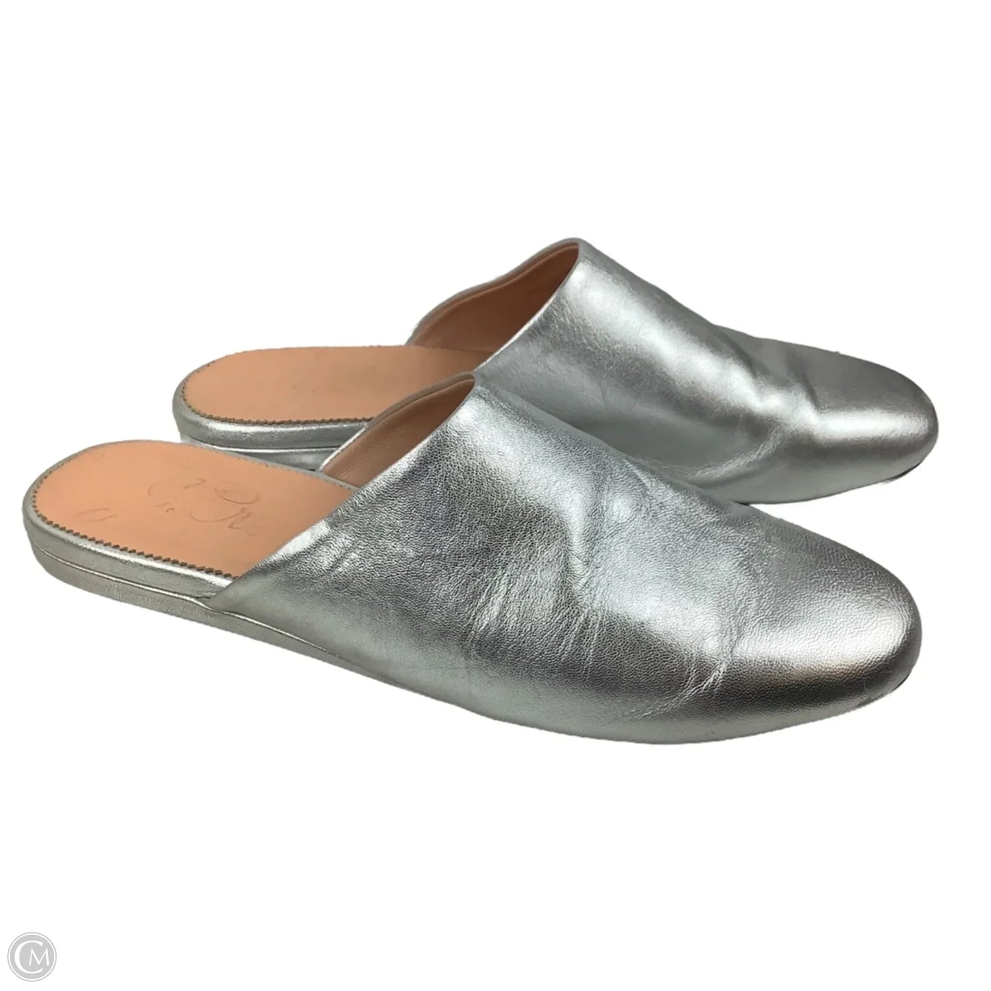 Shoes Flats By J. Crew In Silver, Size: 11