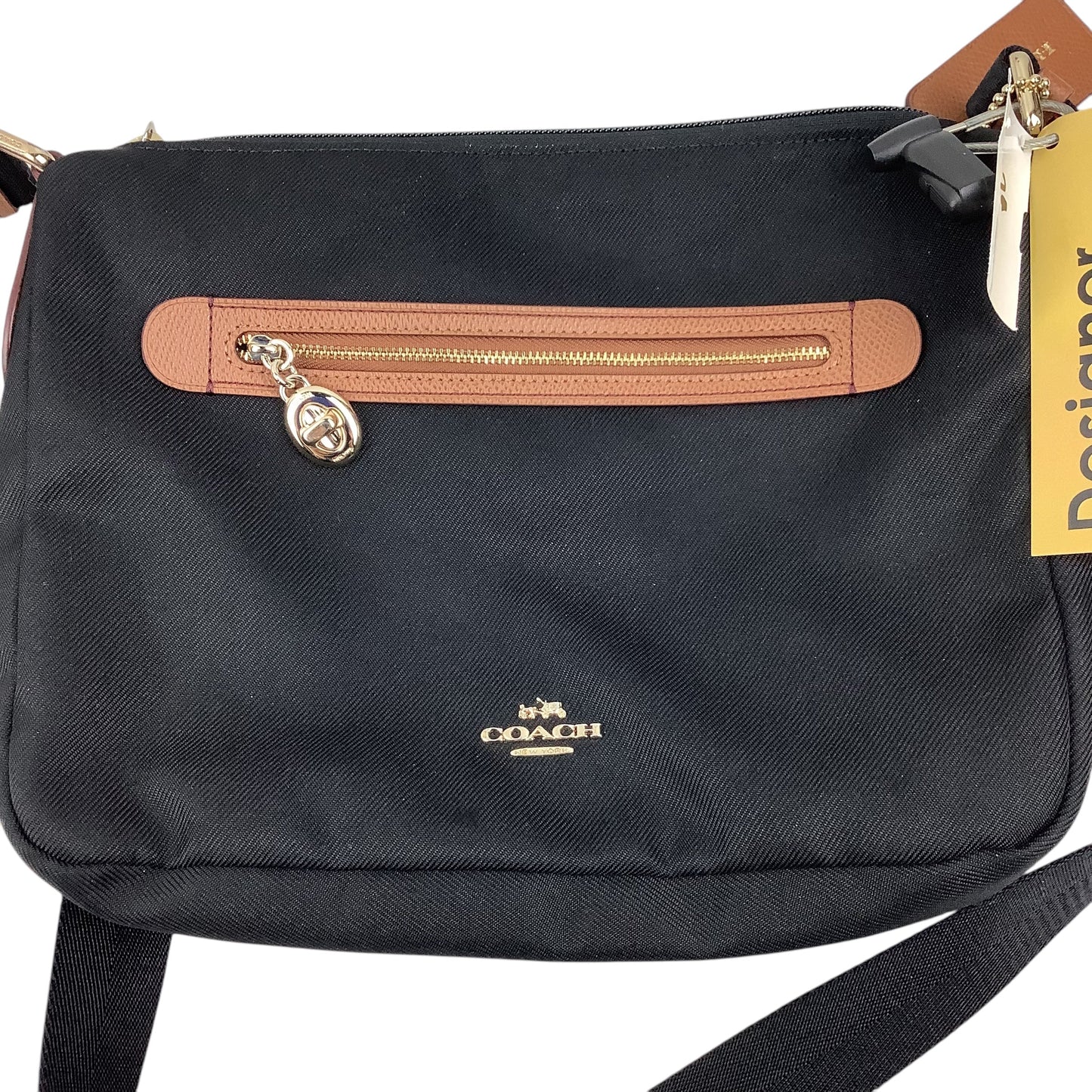 Crossbody Designer By Coach, Size: Medium