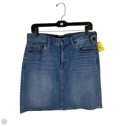 Skirt Midi By J. Crew In Blue Denim, Size: 6