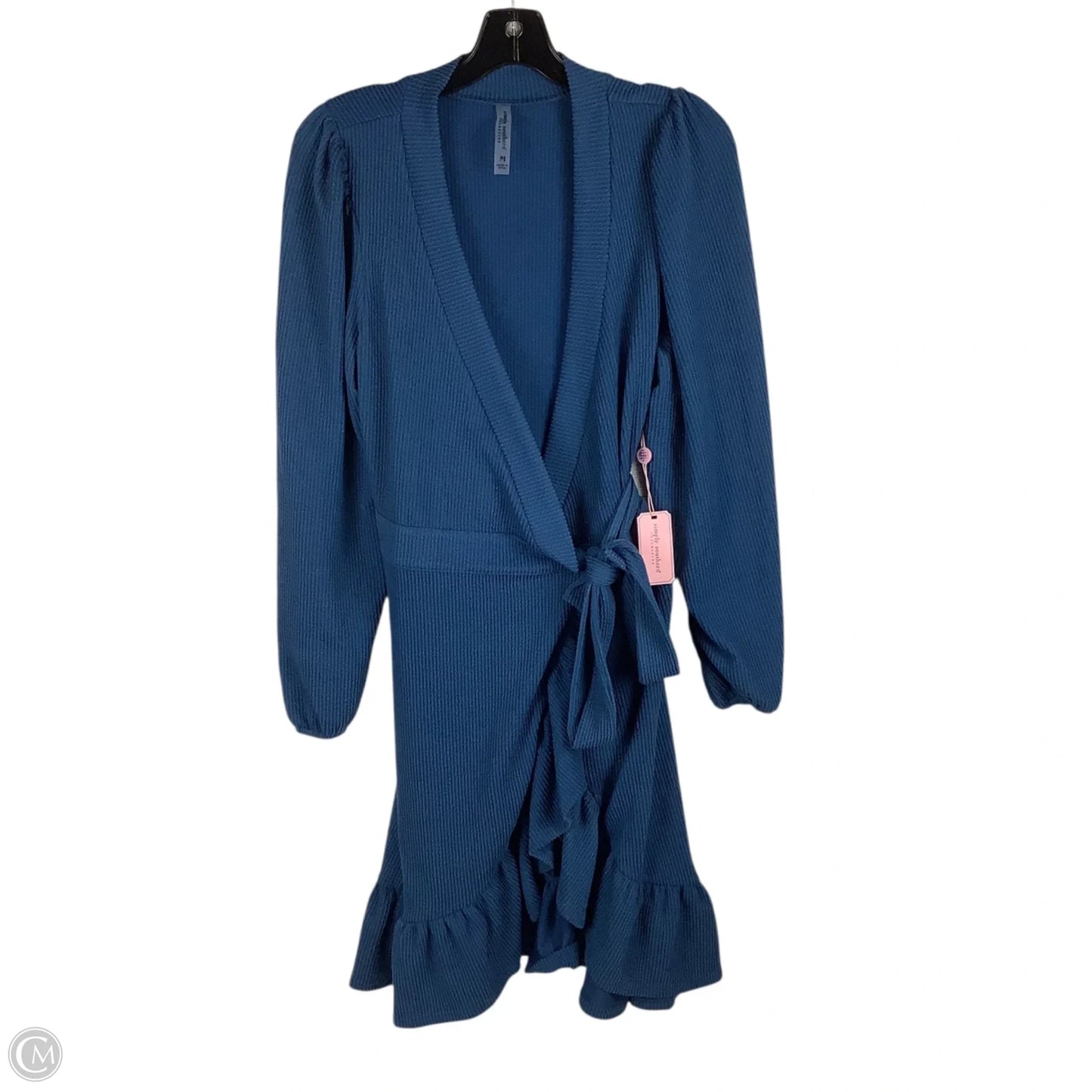 Dress Casual Short By Simply Southern In Blue, Size: M