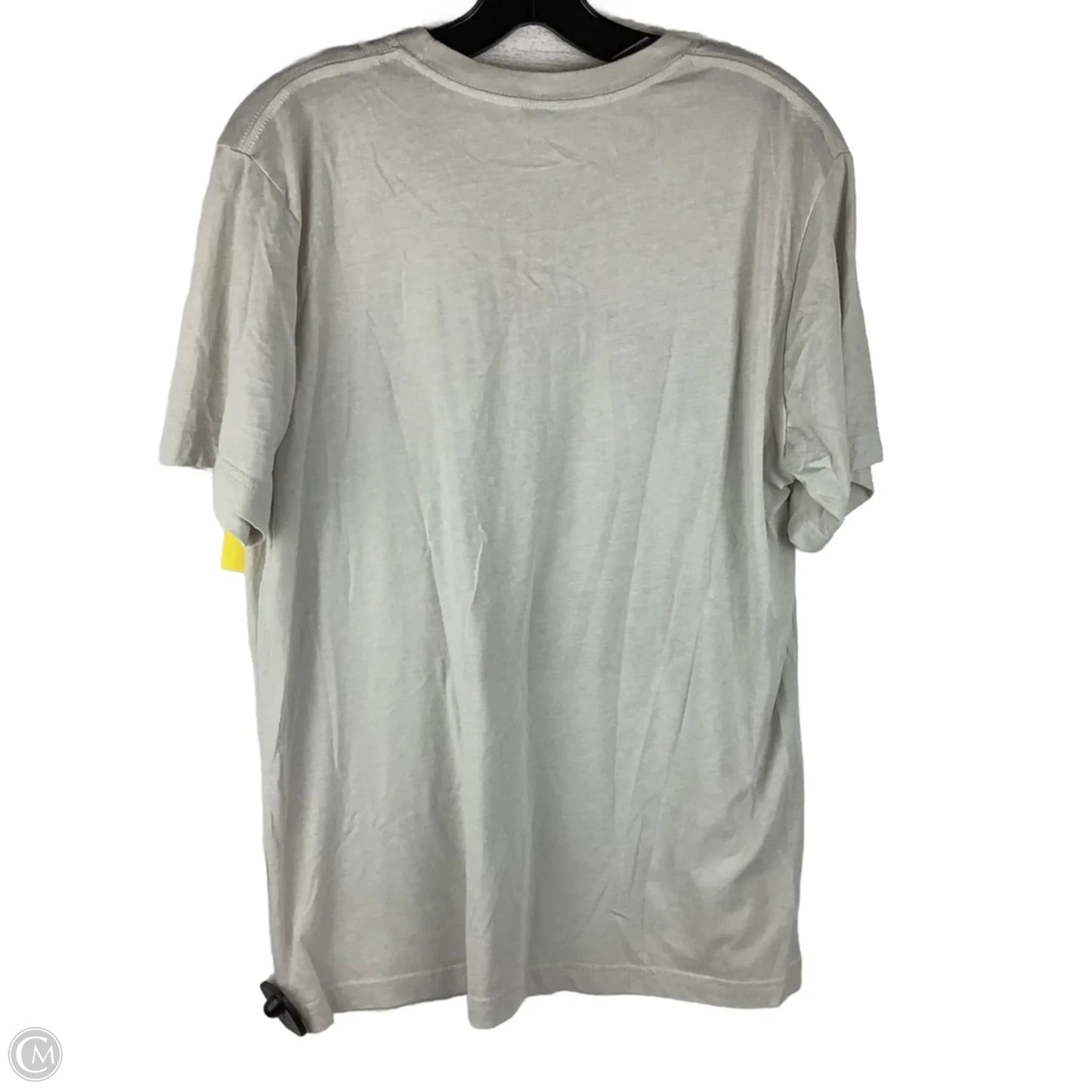 Top Short Sleeve Basic By Clothes Mentor In Cream