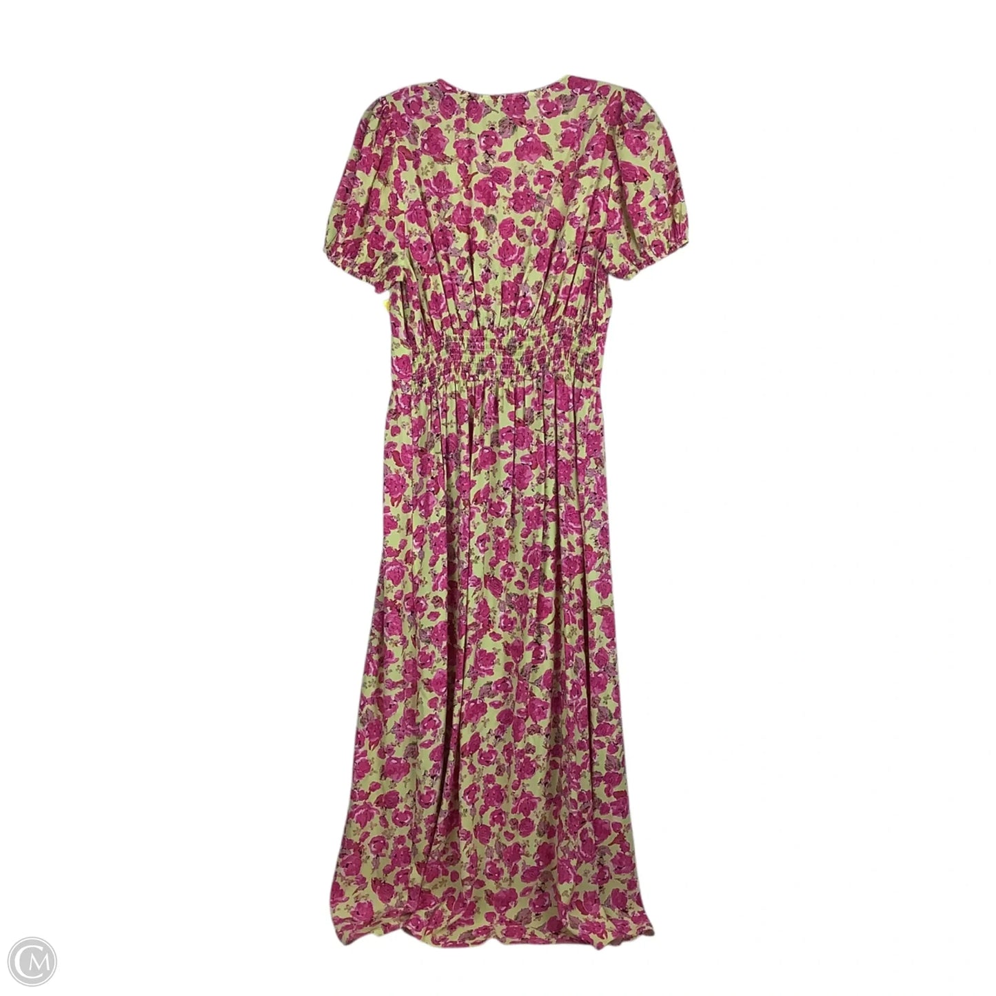Dress Party Long By Zara In Pink, Size: M