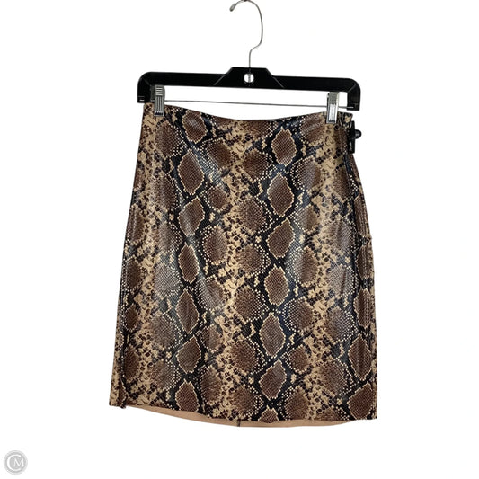Skirt Midi By Commando In Snakeskin Print, Size: L