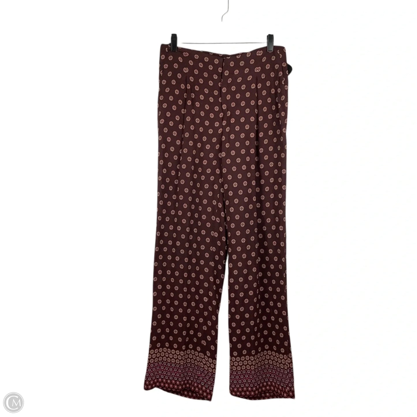 Pants Other By Anthropologie In Maroon, Size: 0
