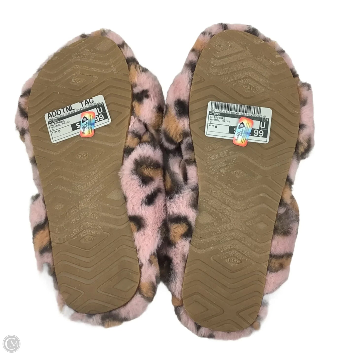 Slippers By Toms In Animal Print, Size: 8