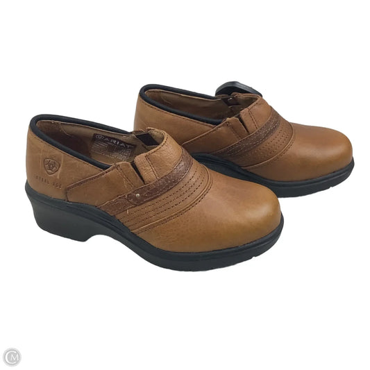 Shoes Heels Platform By Ariat In Brown, Size: 6