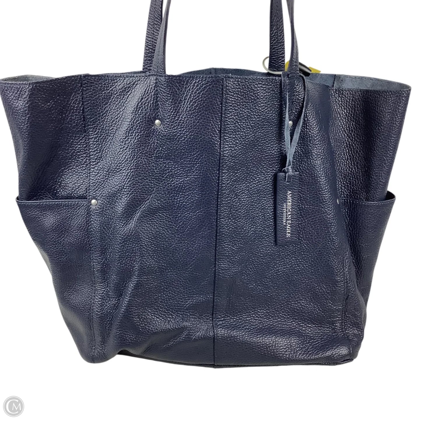 Handbag Leather By American Eagle, Size: Large