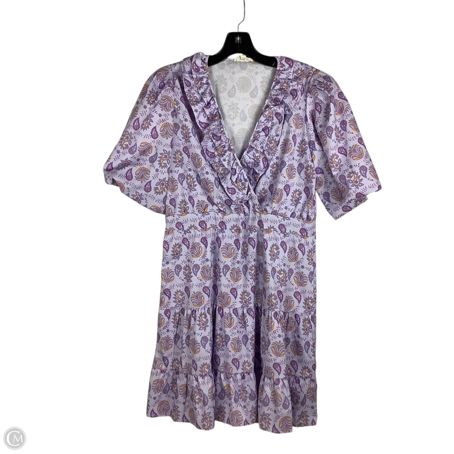 Dress Casual Short By Clothes Mentor In Purple, Size: L