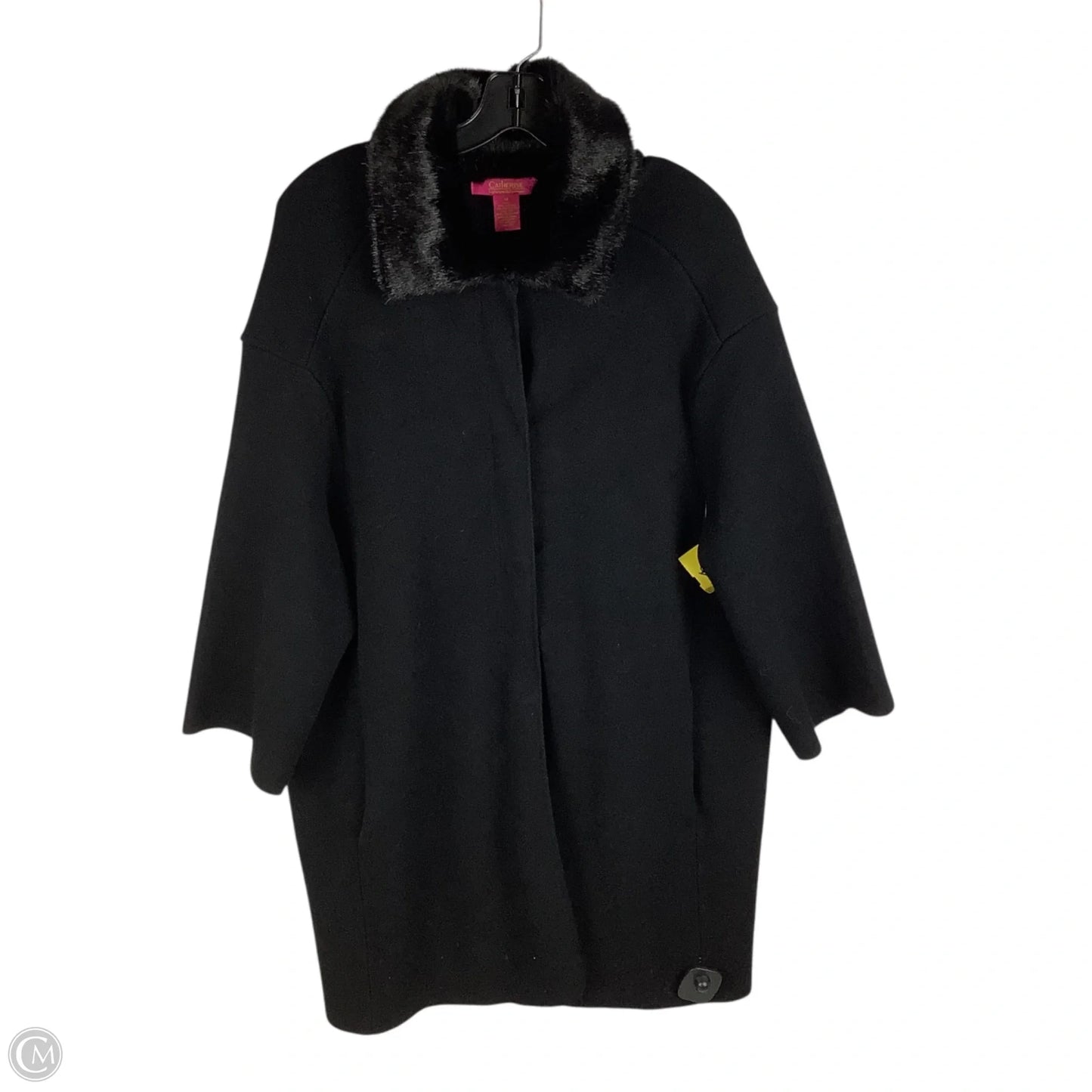 Coat Other By Catherine Malandrino In Black, Size: M