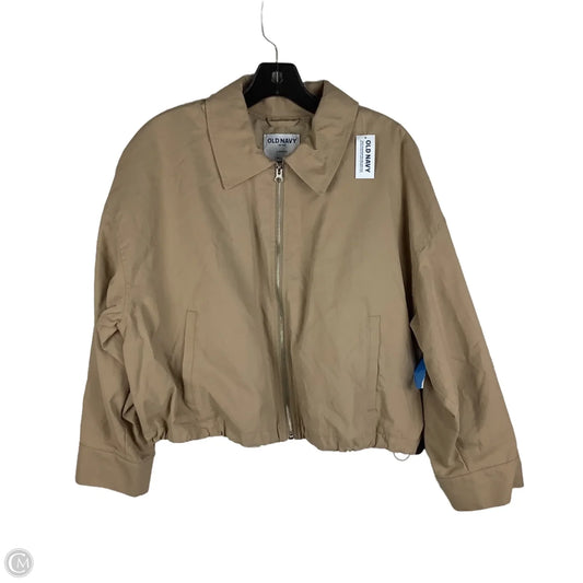 Jacket Other By Old Navy In Tan, Size: L Petite