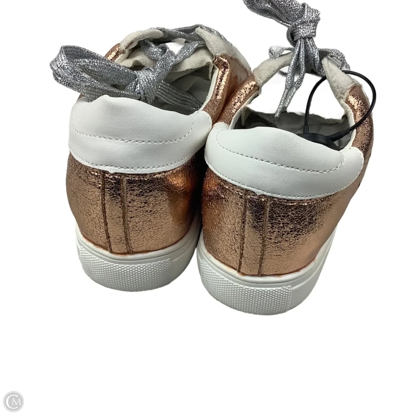 Shoes Sneakers By Nature Breeze In Cream & Pink, Size: 7.5