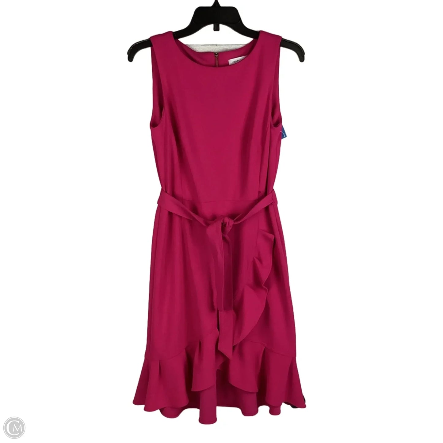 Dress Casual Short By Calvin Klein In Pink, Size: 6