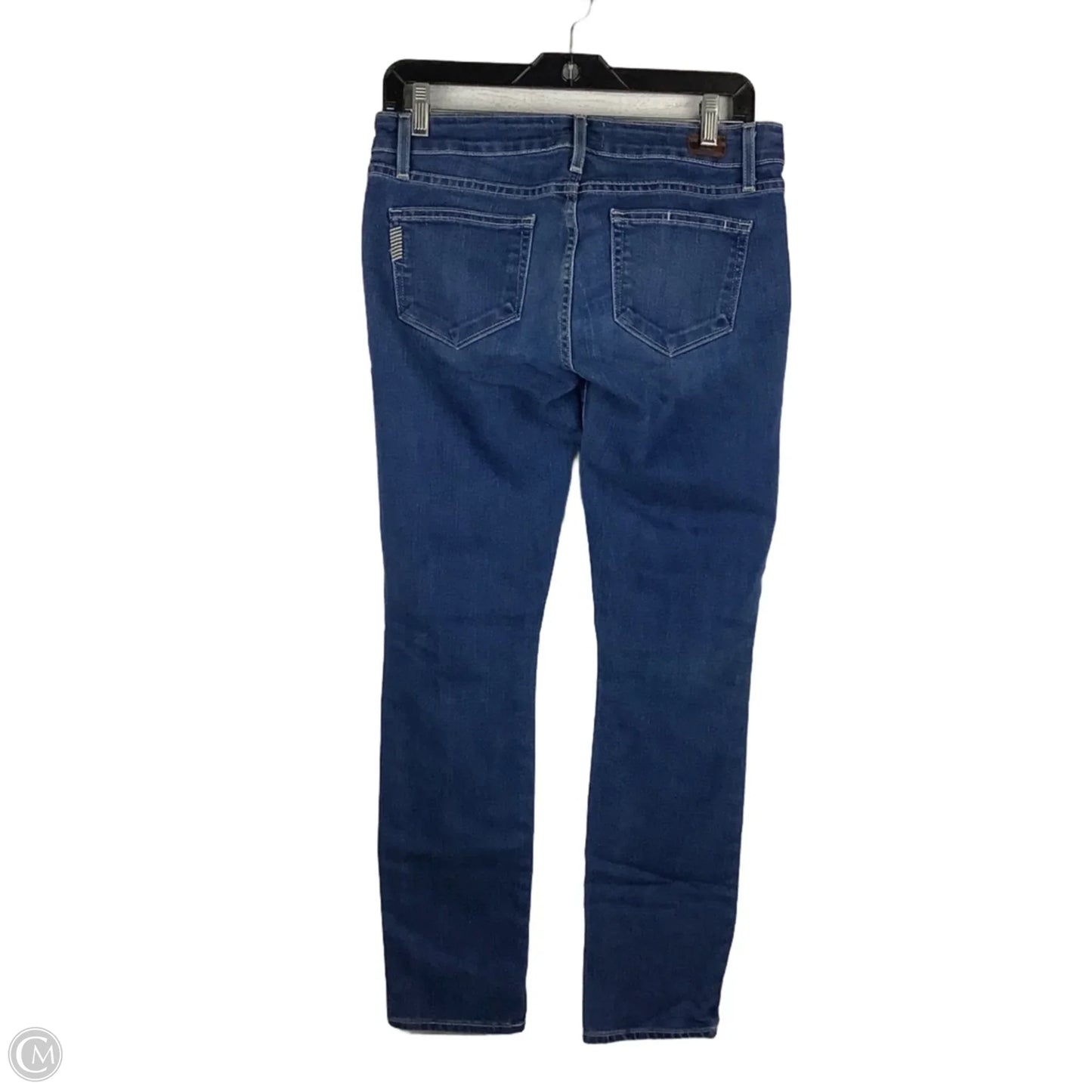 Jeans Straight By Paige In Blue Denim, Size: 6