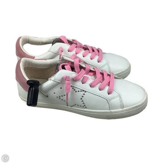 Shoes Sneakers By Vintage Havana In Pink & White, Size: 8