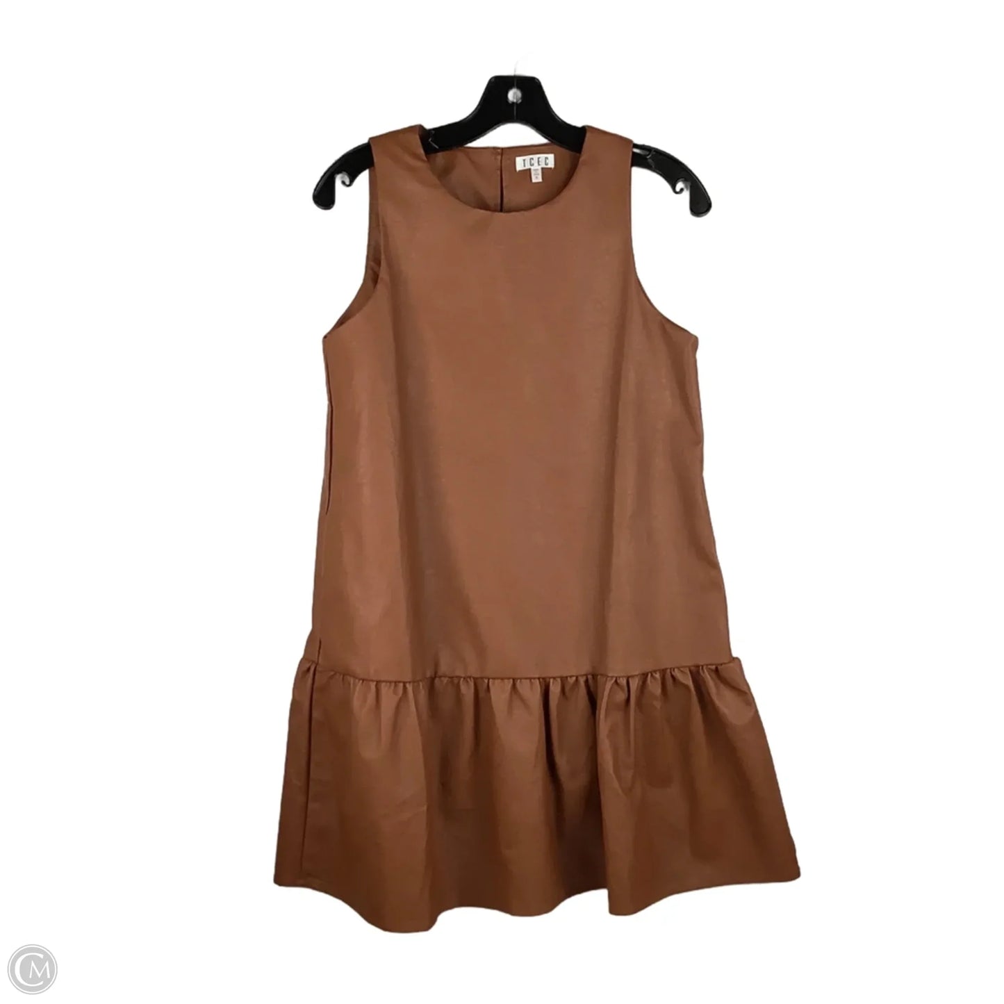 Dress Casual Short By Tcec In Brown, Size: S