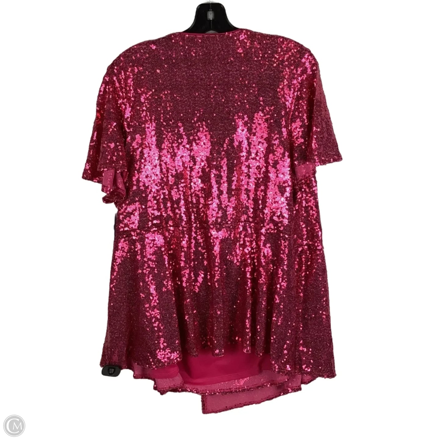 Top Short Sleeve By Lane Bryant In Pink, Size: 18/20