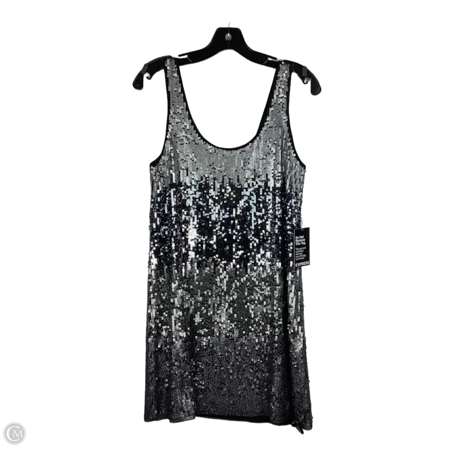 Dress Party Short By Express In Silver, Size: M