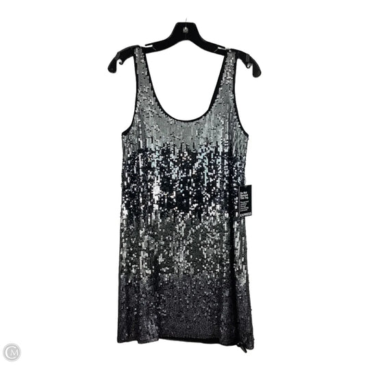 Dress Party Short By Express In Silver, Size: M