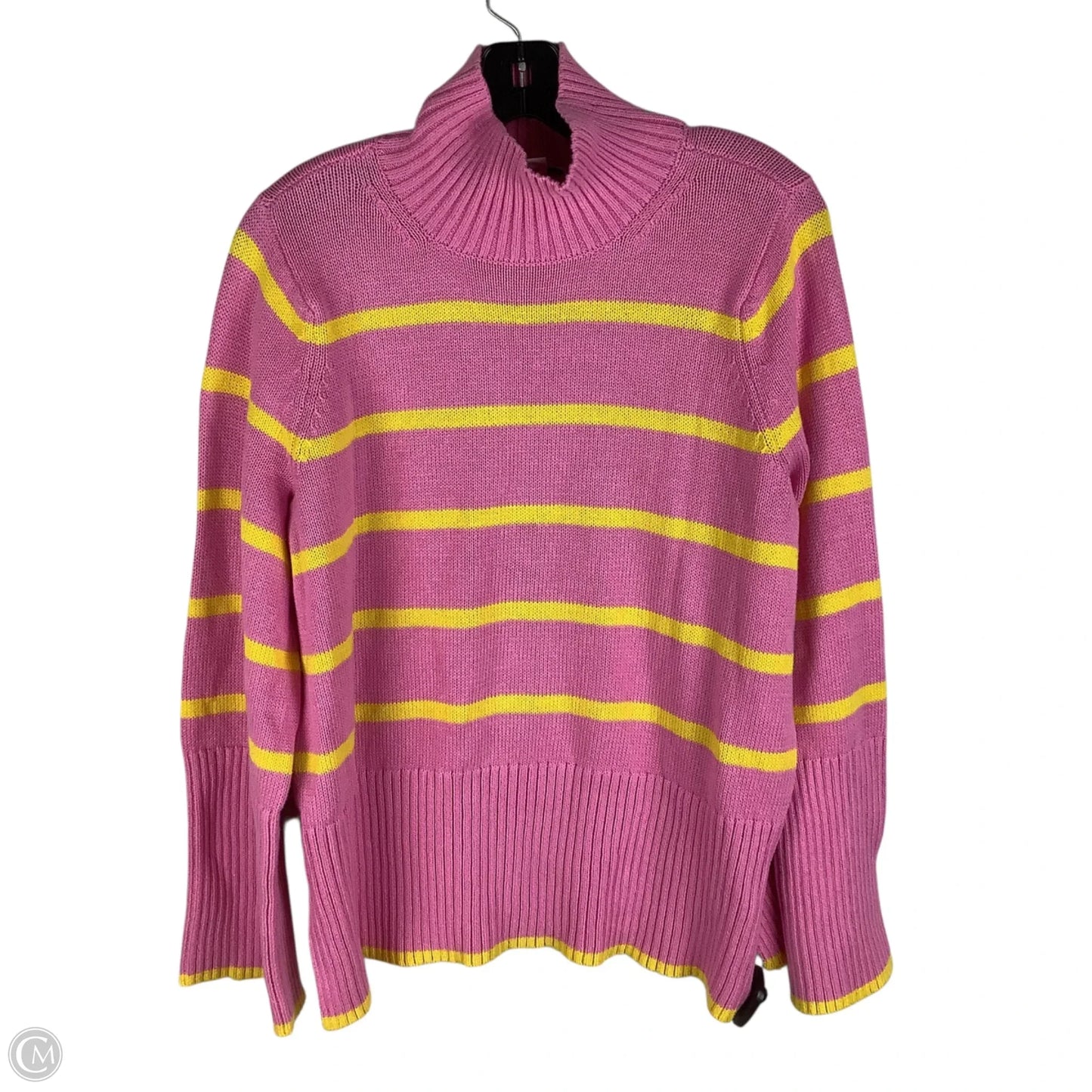 Sweater By Free Assembly In Pink, Size: M
