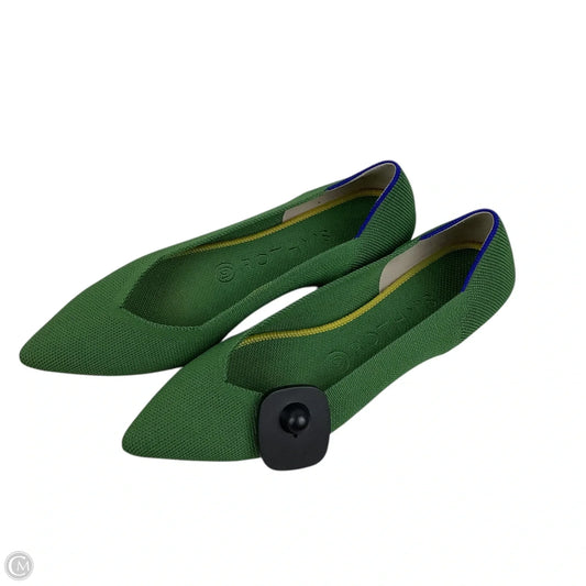 Shoes Flats By Rothys In Green, Size: 7.5