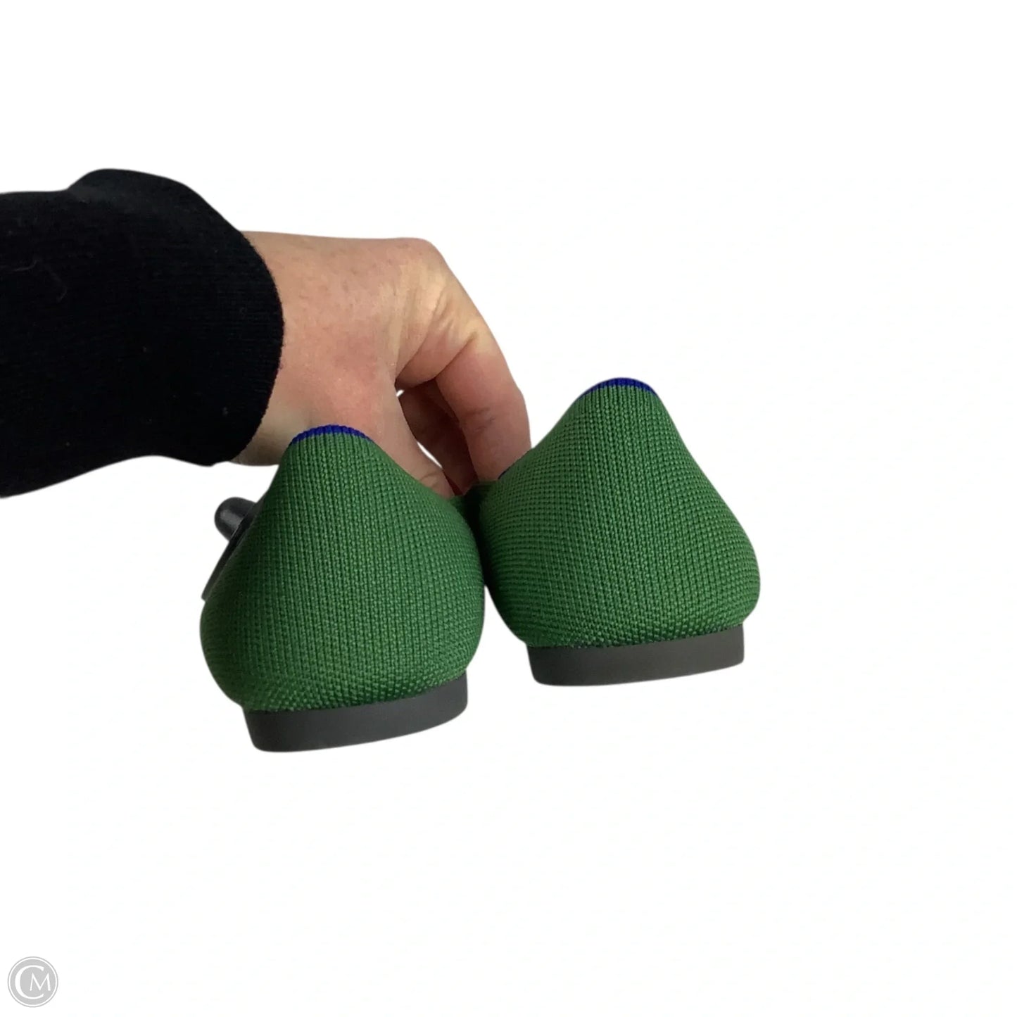 Shoes Flats By Rothys In Green, Size: 7.5