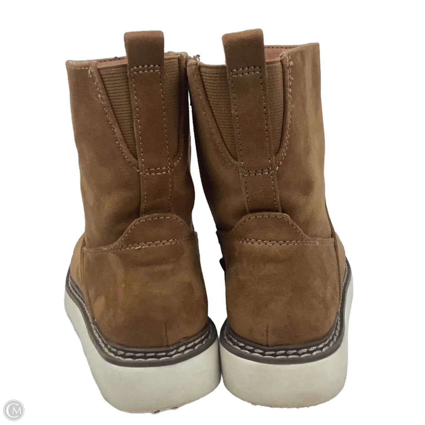 Boots Ankle Flats By Universal Thread In Brown, Size: 7