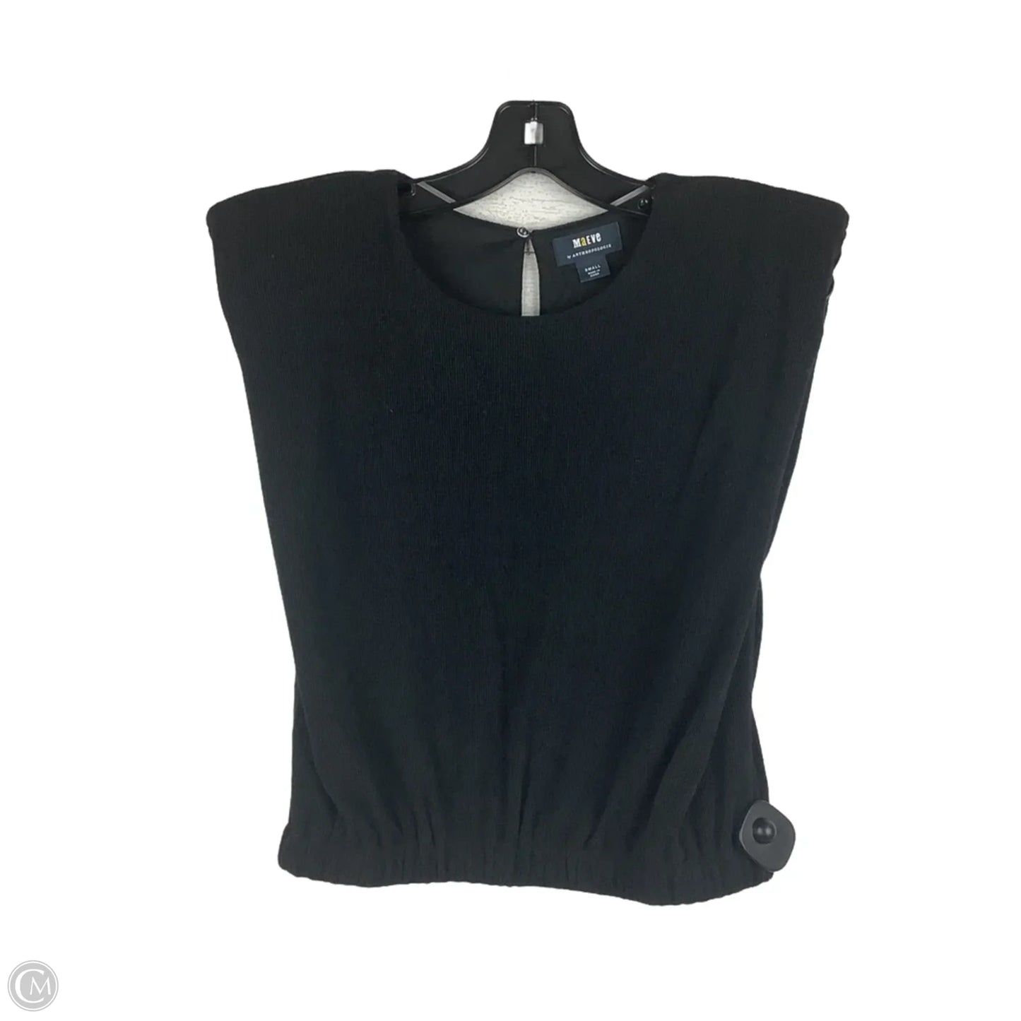 Top Short Sleeve By Maeve In Black, Size: S