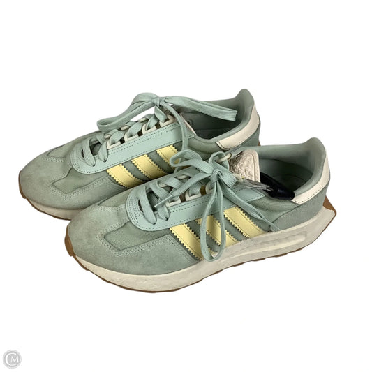 Shoes Sneakers By Adidas In Green, Size: 8