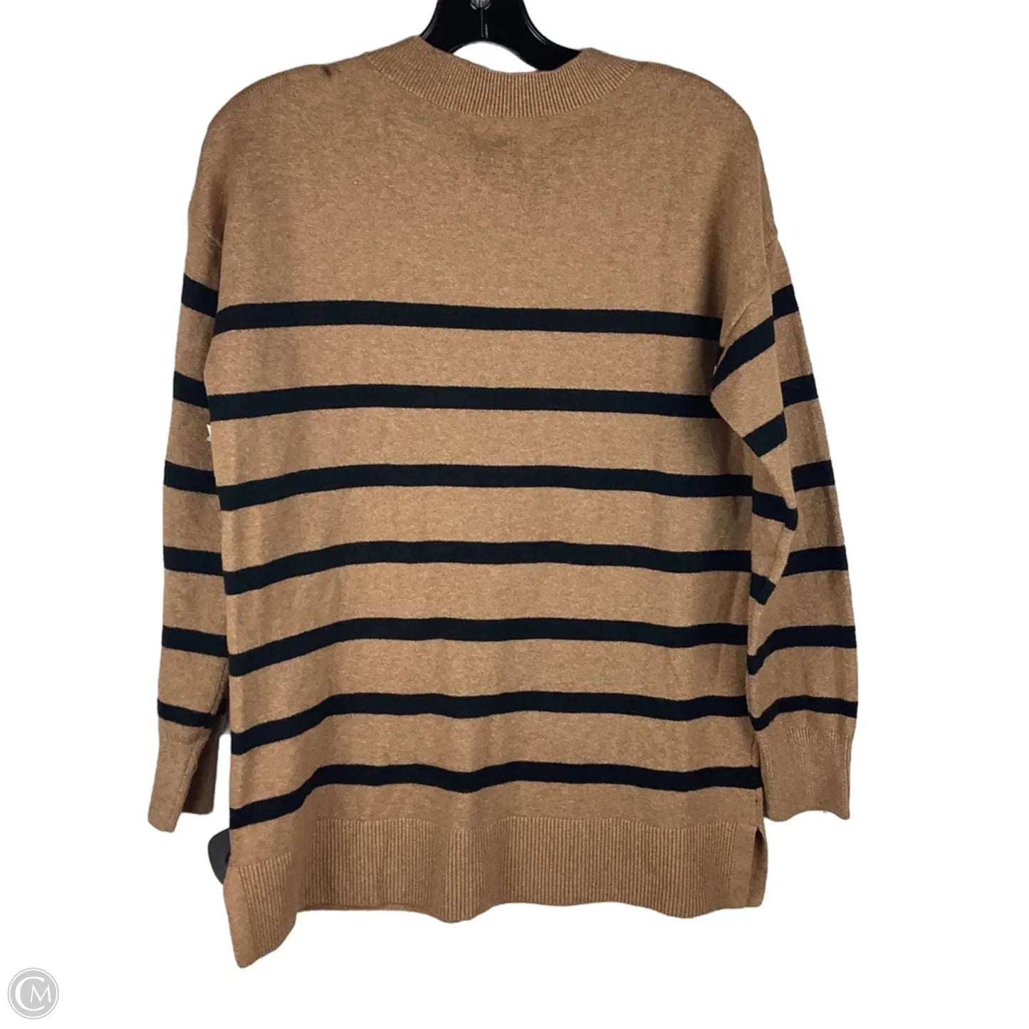 Top Long Sleeve By Loft In Brown, Size: M