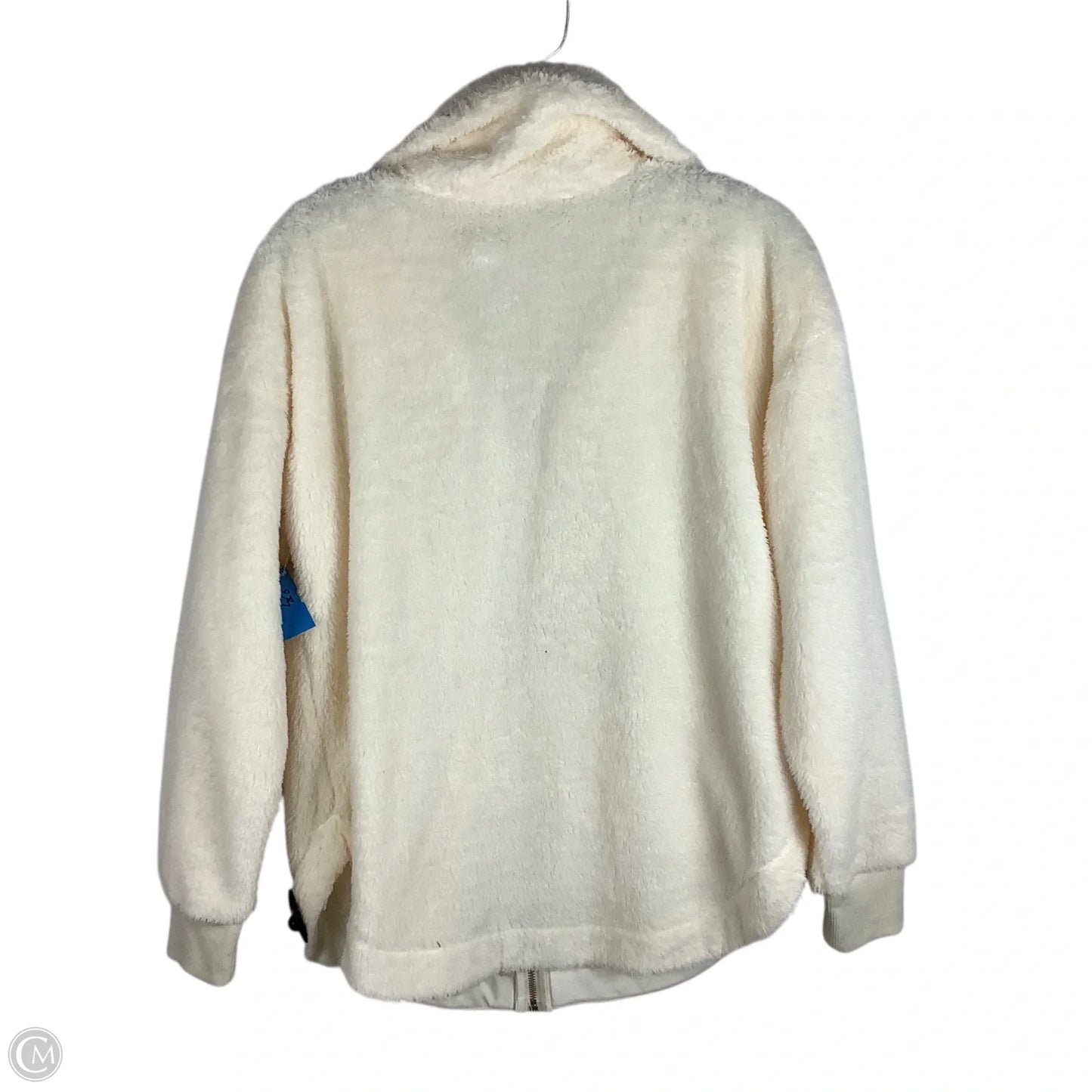 Jacket Faux Fur & Sherpa By Sonoma In White, Size: M