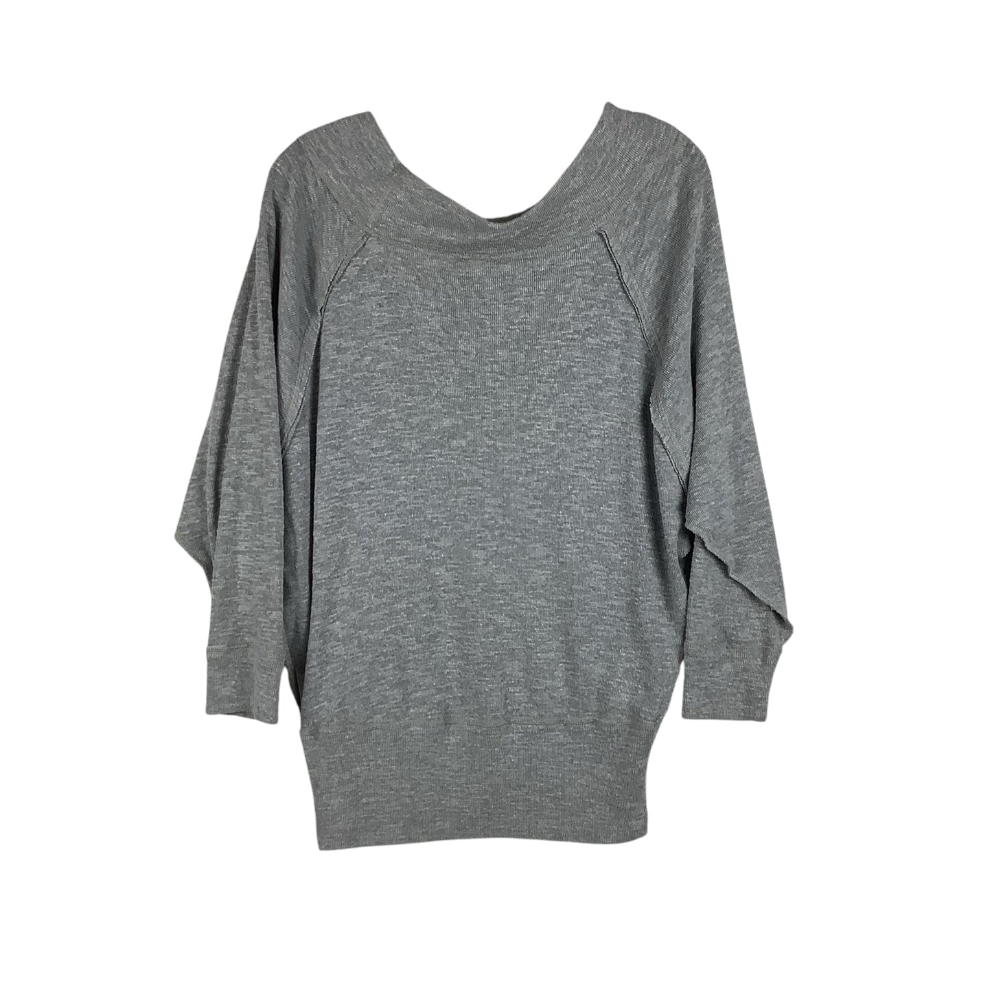 Top Long Sleeve By We The Free In Grey, Size: Xs